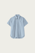 Phigvel - C/L Pullover SS Work Shirt - China Blue - Canoe Club