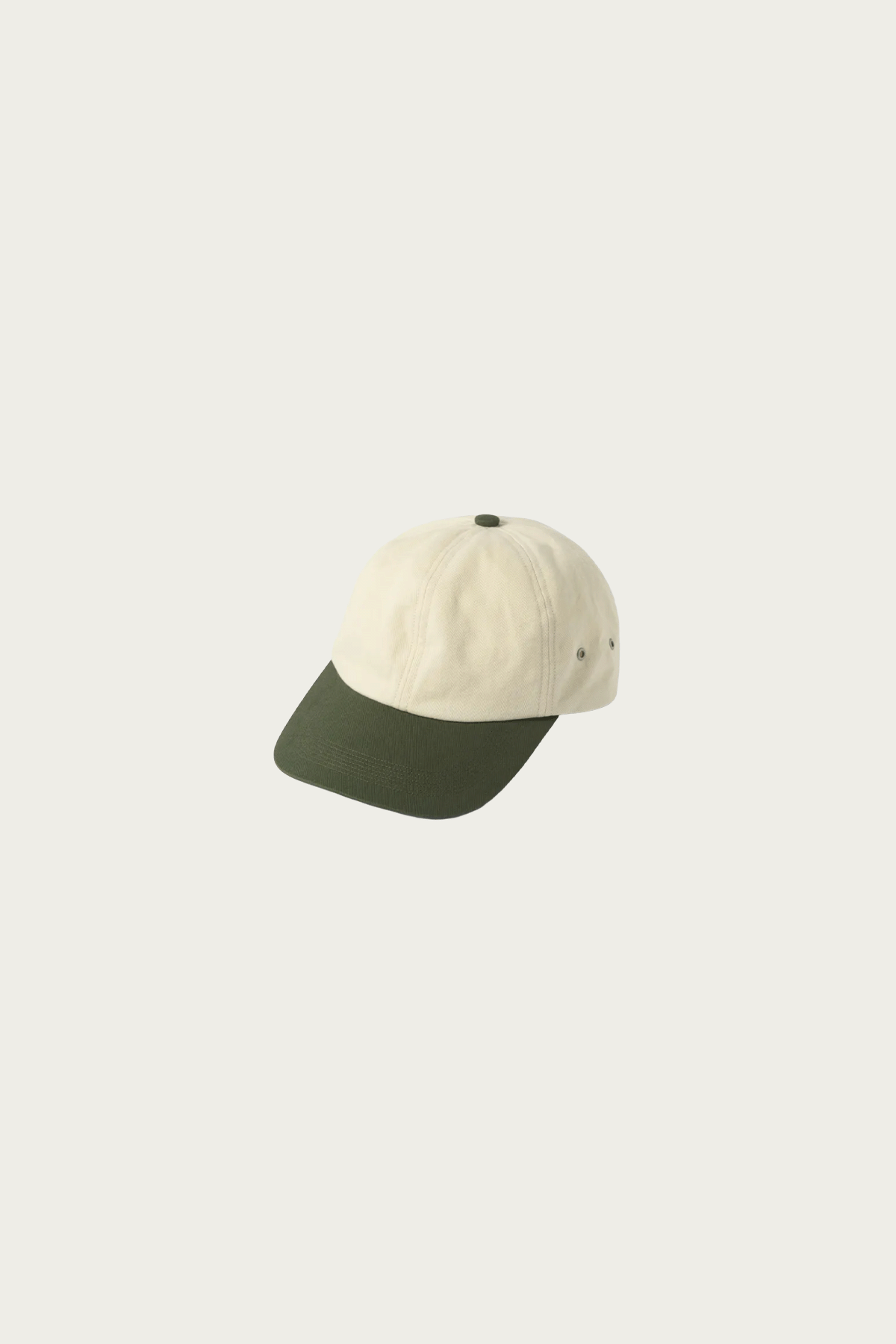 Phigvel - Combination Bill Cap - Ivory / Green - Canoe Club