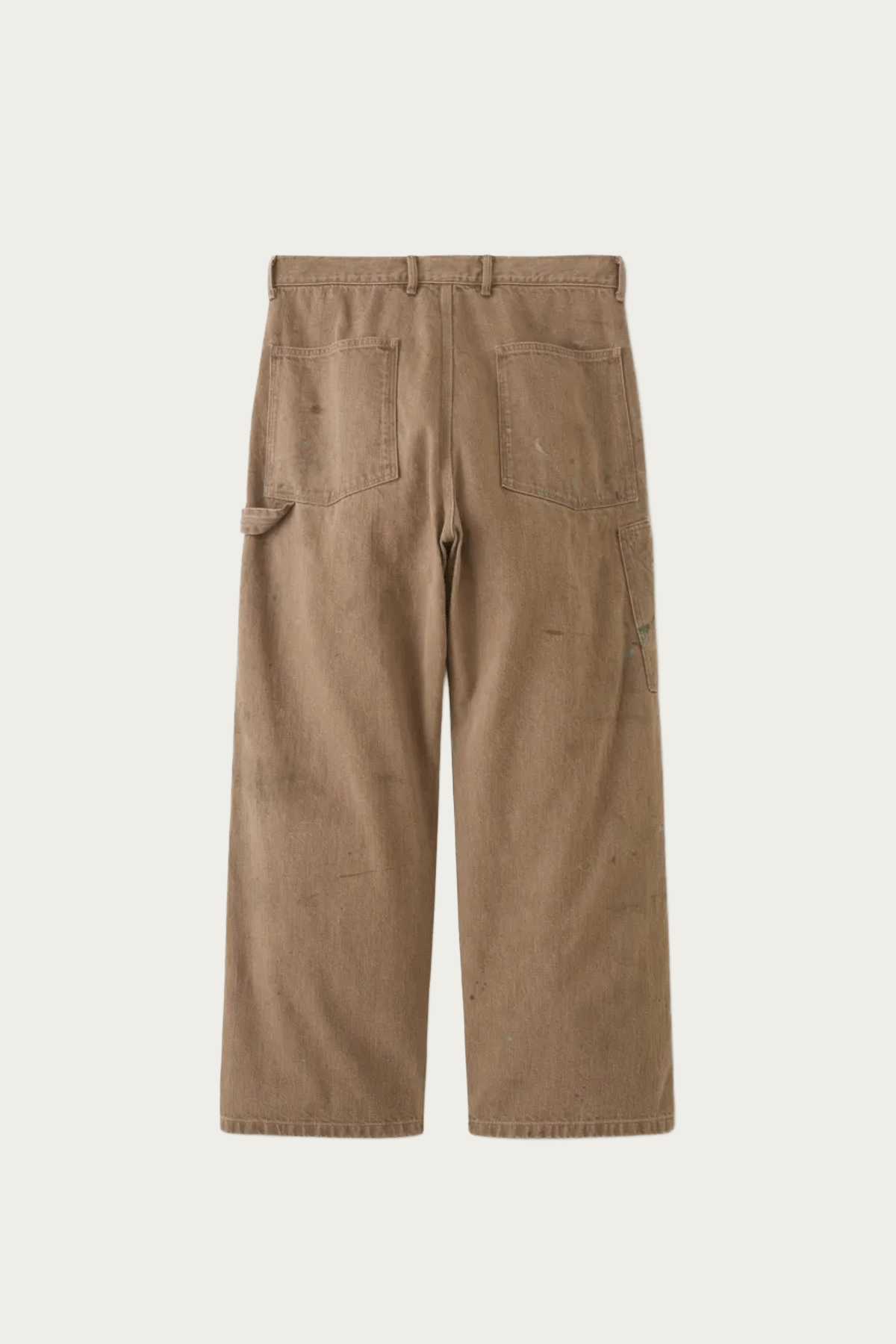 Phigvel - Denim Painter Trousers - Brown (Painted) - Canoe Club