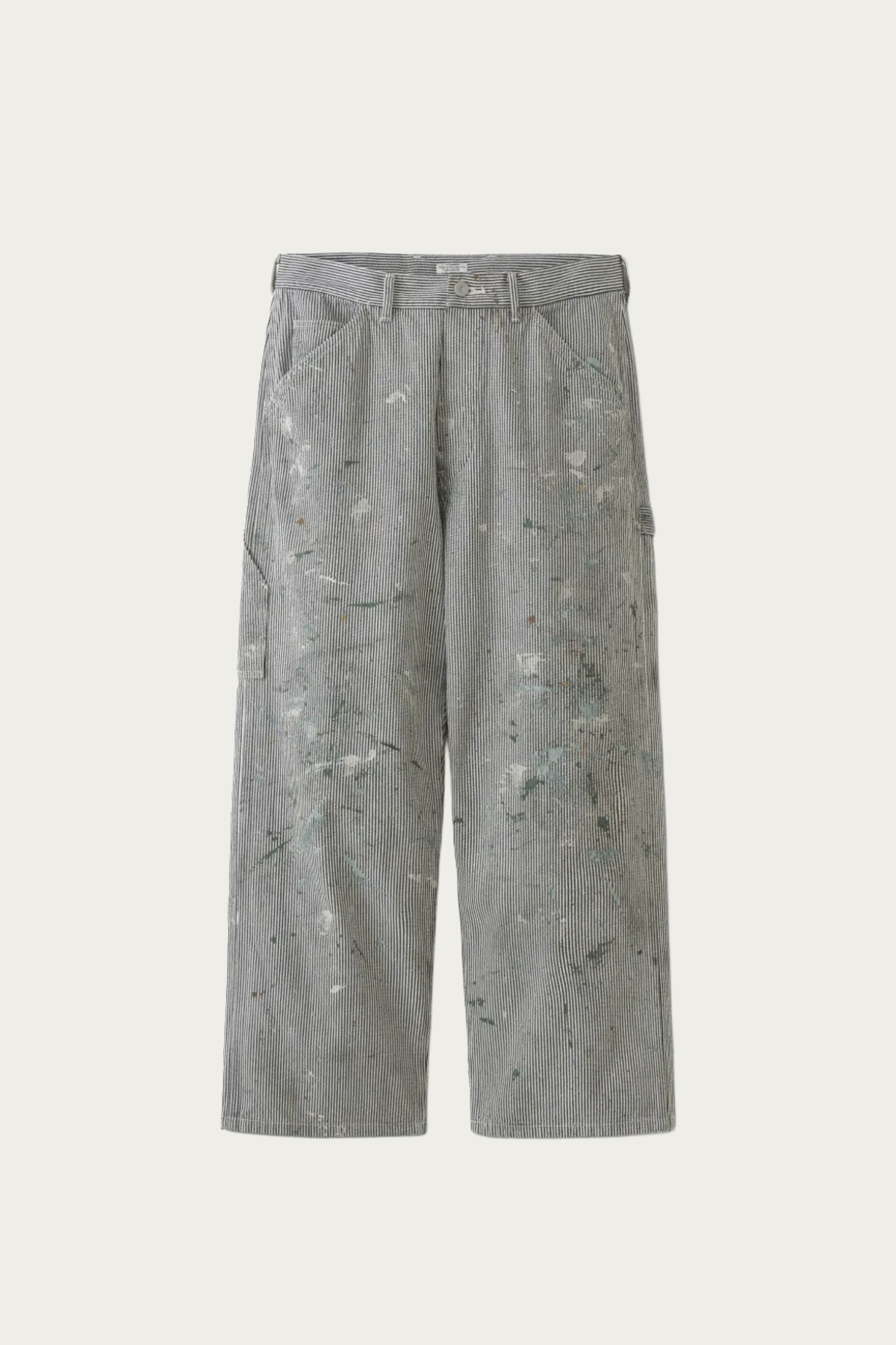 Phigvel - Denim Painter Trousers - Hickory (Painted) - Canoe Club