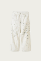Phigvel - Denim Painter Trousers - O.White (Painted) - Canoe Club