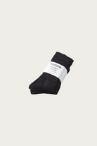 Rototo - Organic Daily 3 Pack Ribbed Crew Socks - Black - Canoe Club