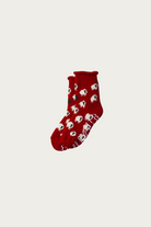 Rototo - Pile Room Socks "Sheep" - Red - Canoe Club