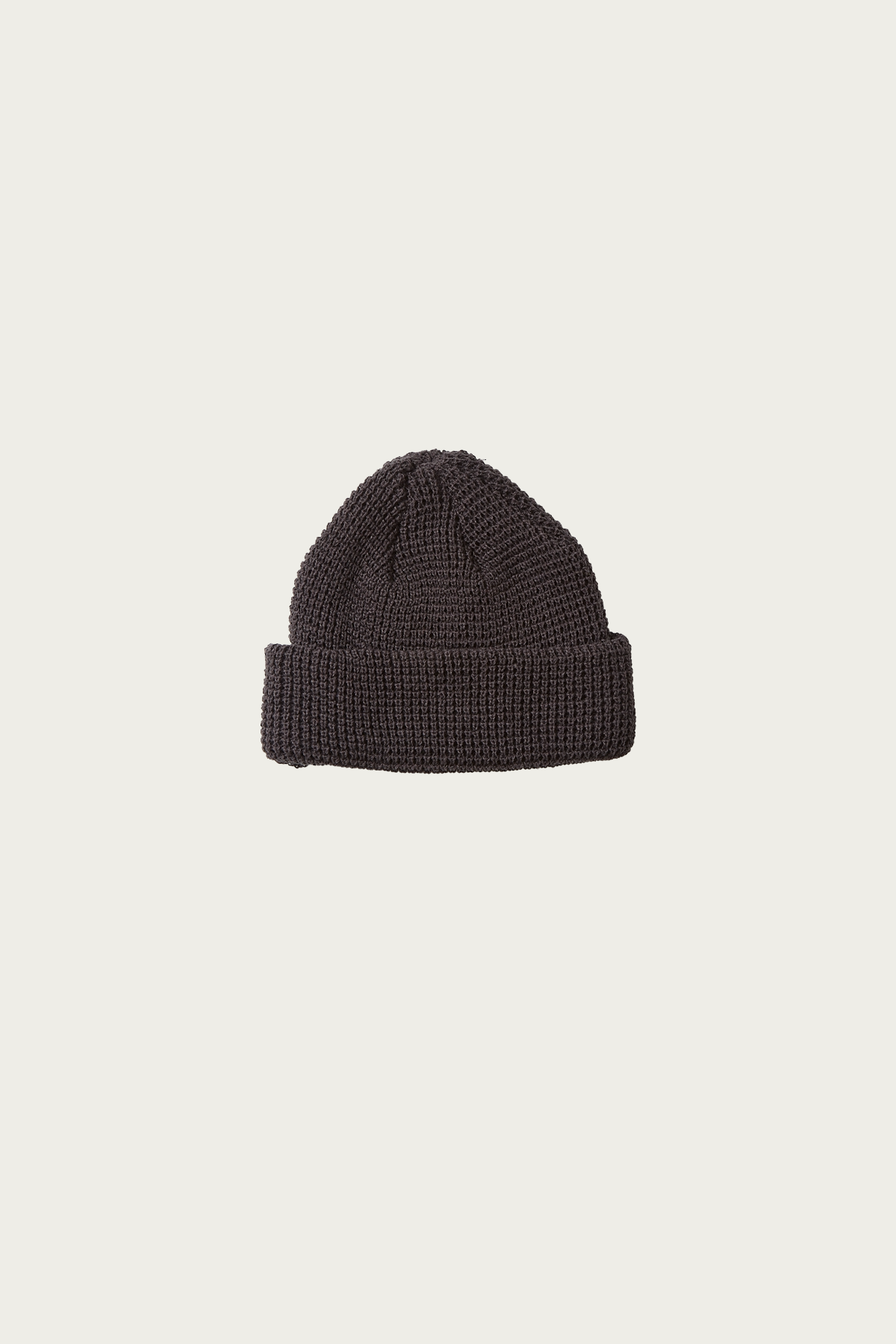 Rototo - Waffle Watch Cap - Charcoal - Canoe Club