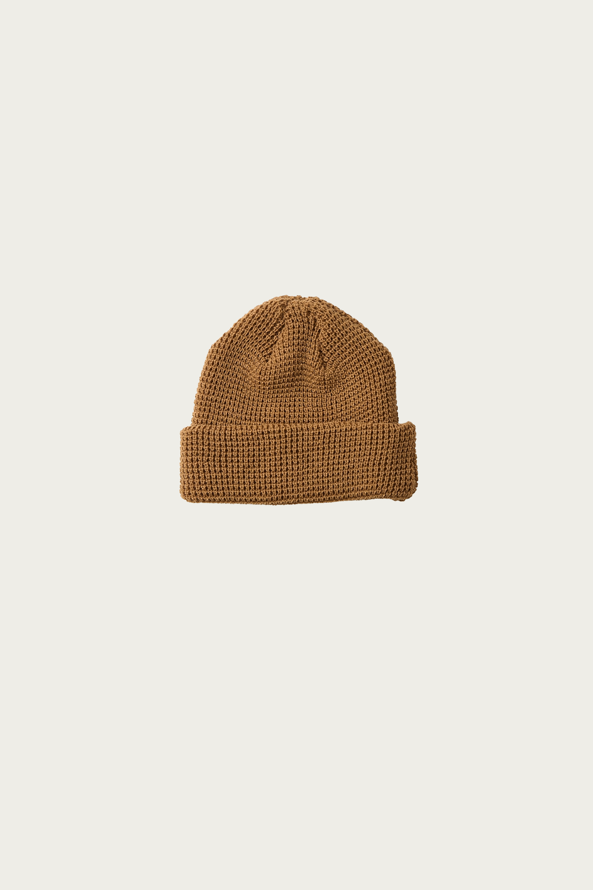 Rototo - Waffle Watch Cap - Tan Brown - Canoe Club