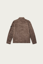 Stone Island - Corduroy "Terra" Effect Zip Overshirt - Lead Grey - Canoe Club