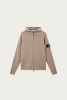 Stone Island - Two-Tone Vanisé Reversible Zip Hoodie - Biscuit - Canoe Club