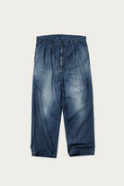 Unlikely Dry Goods - Guide 2P Trousers Light Denim - Indigo Vintage Wash - Canoe Club