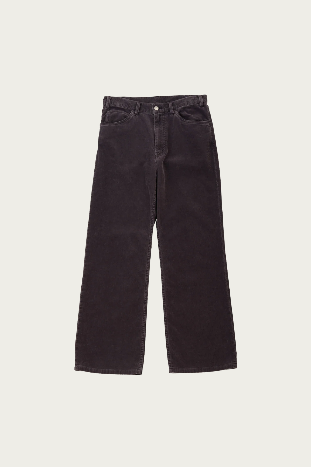 URU - 5 Pocket Pants - Black Corduroy - Canoe Club