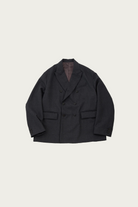 URU - Double Breasted Jacket - Charcoal - Canoe Club