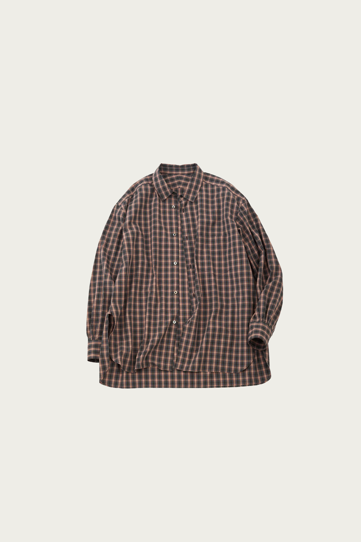 URU - Gathered L/S Shirts B - Green - Canoe Club