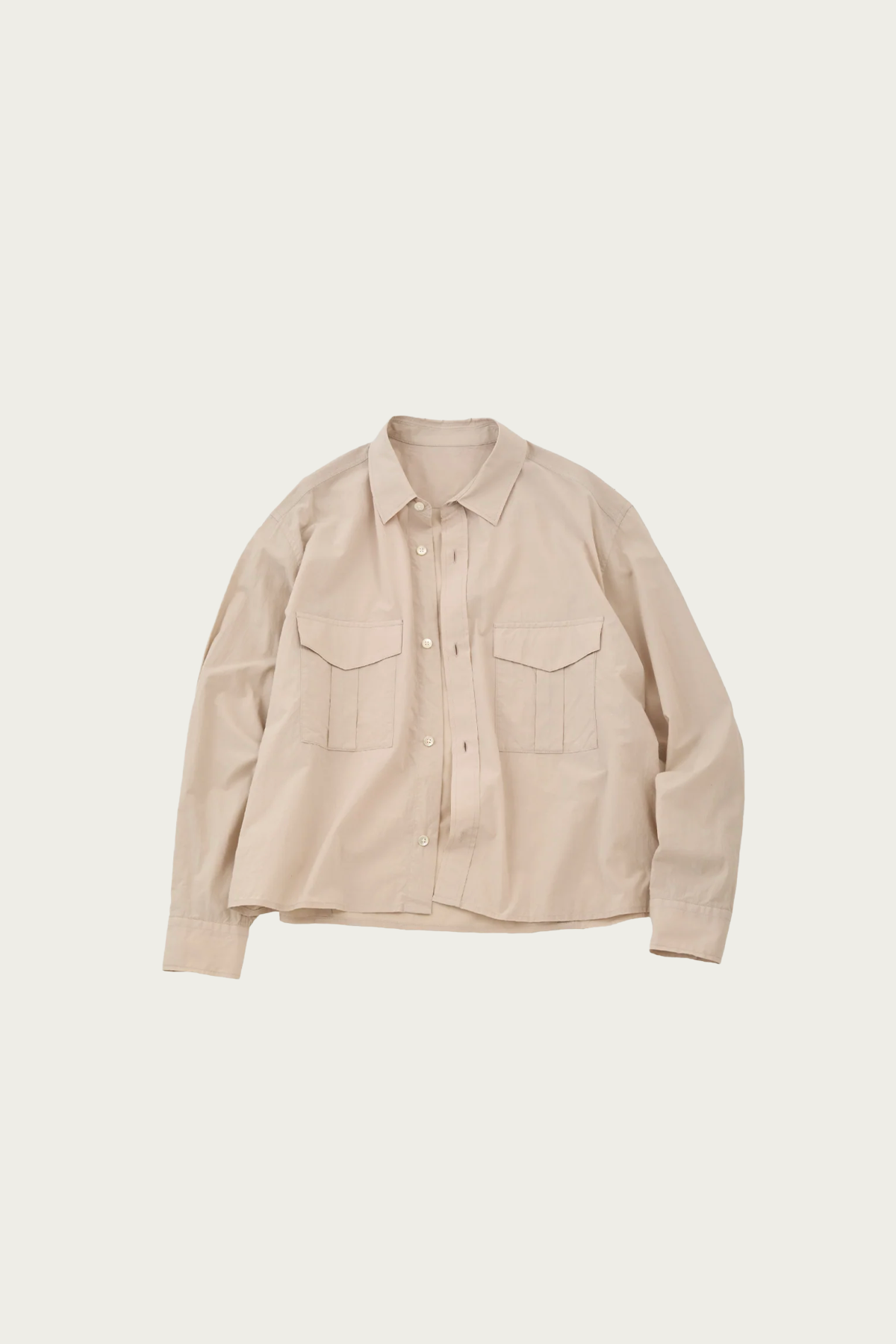 URU - Military L/S Shirts - L.Beige - Canoe Club