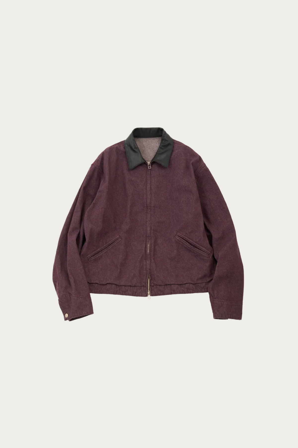 URU - Zip Up Blouson - D.Purple - Canoe Club