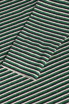 William Frederick - Long Sleeve Tee - Navy, Green, Cream Stripe - Canoe Club